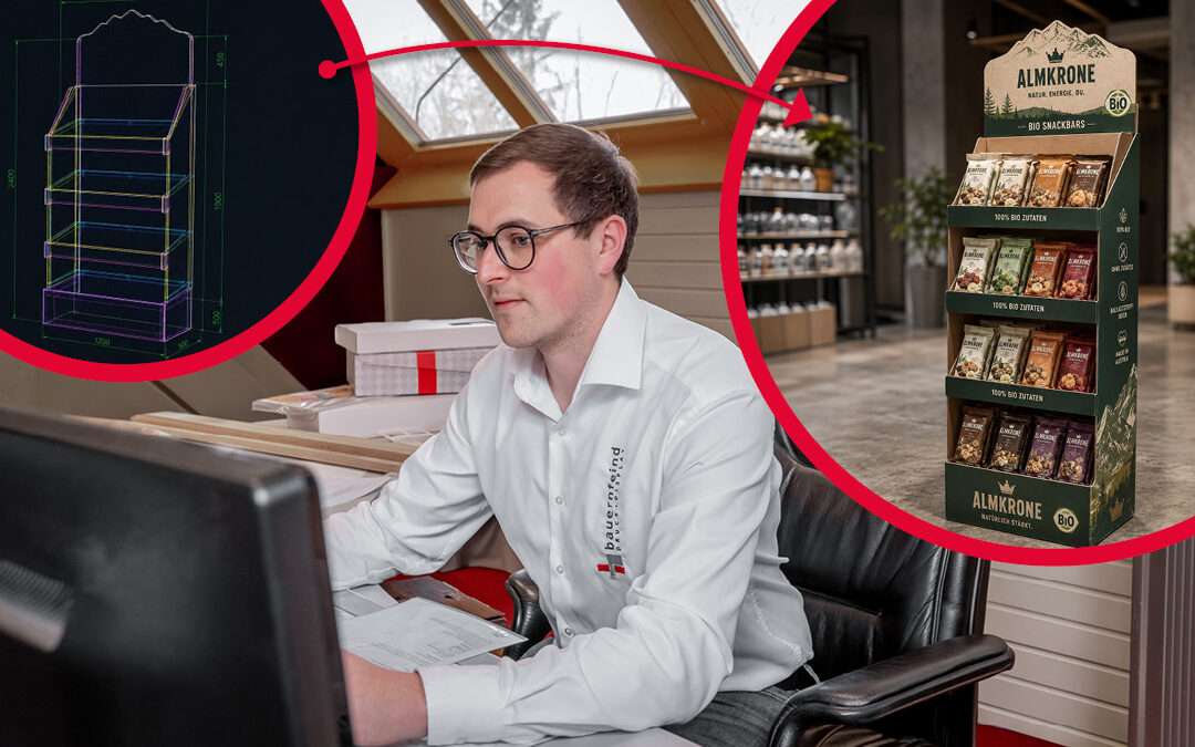 Display-Konstruktion bei Bauernfeind – Vom Entwurf zum fertigen Produkt